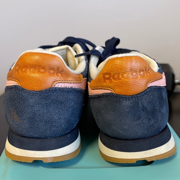 Navy Blue Reebok Classic Trainers (SIZE US W7) - Picture 7 of 7